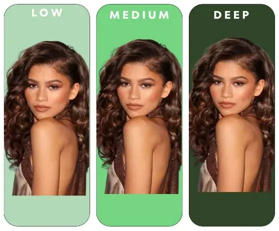 Các mức độ Chroma (độ tươi - trầm)