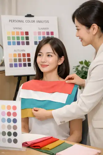 Trải nghiệm test Personal color