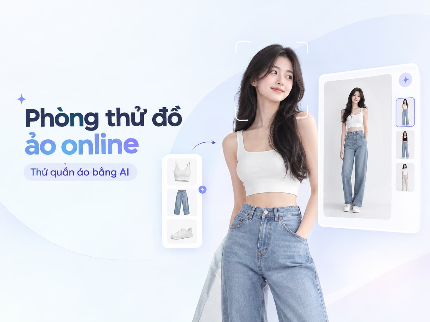 Phòng thử đồ ảo online: Trải nghiệm thử quần áo bằng AI thông minh và tiện lợi